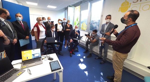 Les Alpes-Maritimes inaugurent un «&nbsp;SMART Corner&nbsp;», pôle digital dédié à la mutation numérique du Département, une première en France