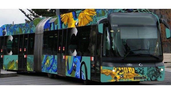 Le réseau de transports lyonnais se connecte à l’art