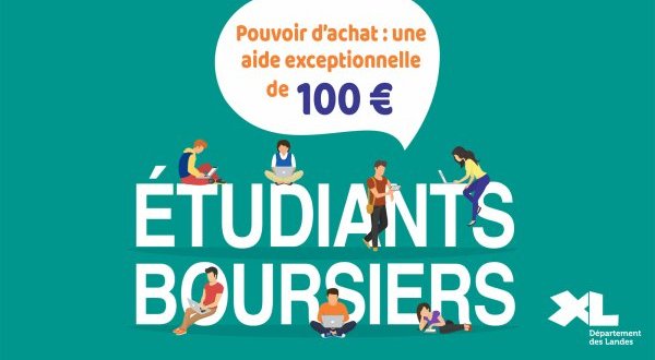 Le Conseil départemental des Landes apporte une aide de 100€ aux étudiants boursiers