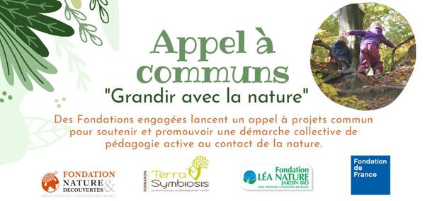 Quatre fondations s’unissent pour financer des projets collectifs et pédagogiques en lien avec la nature