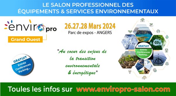 ENVIROPRO, le salon des solutions environnementales