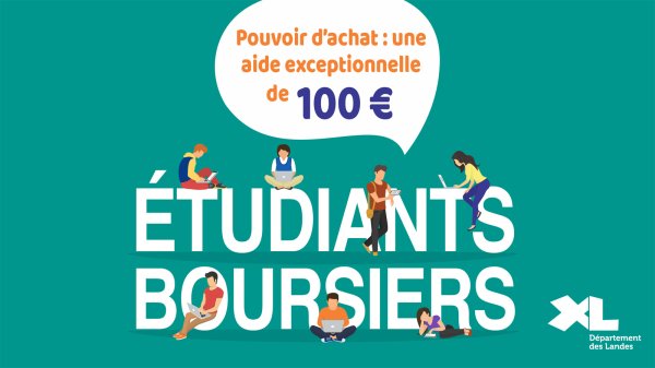Le Conseil départemental des Landes apporte une aide de 100€ aux étudiants boursiers