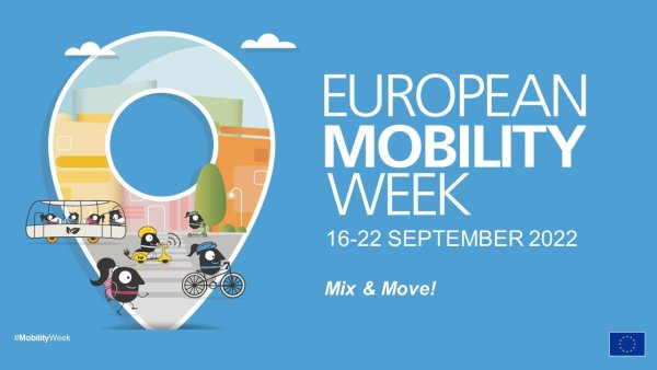 La semaine européenne de la mobilité c’est du 16 au 22 septembre&nbsp;!