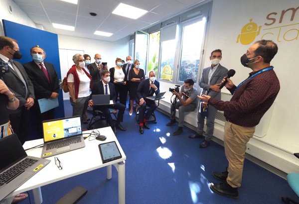 Les Alpes-Maritimes inaugurent un «&nbsp;SMART Corner&nbsp;», pôle digital dédié à la mutation numérique du Département, une première en France