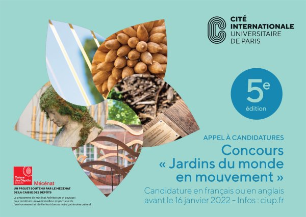 Cité internationale universitaire de Paris&nbsp;: appel à candidatures «&nbsp;Jardins du monde en mouvement&nbsp;»